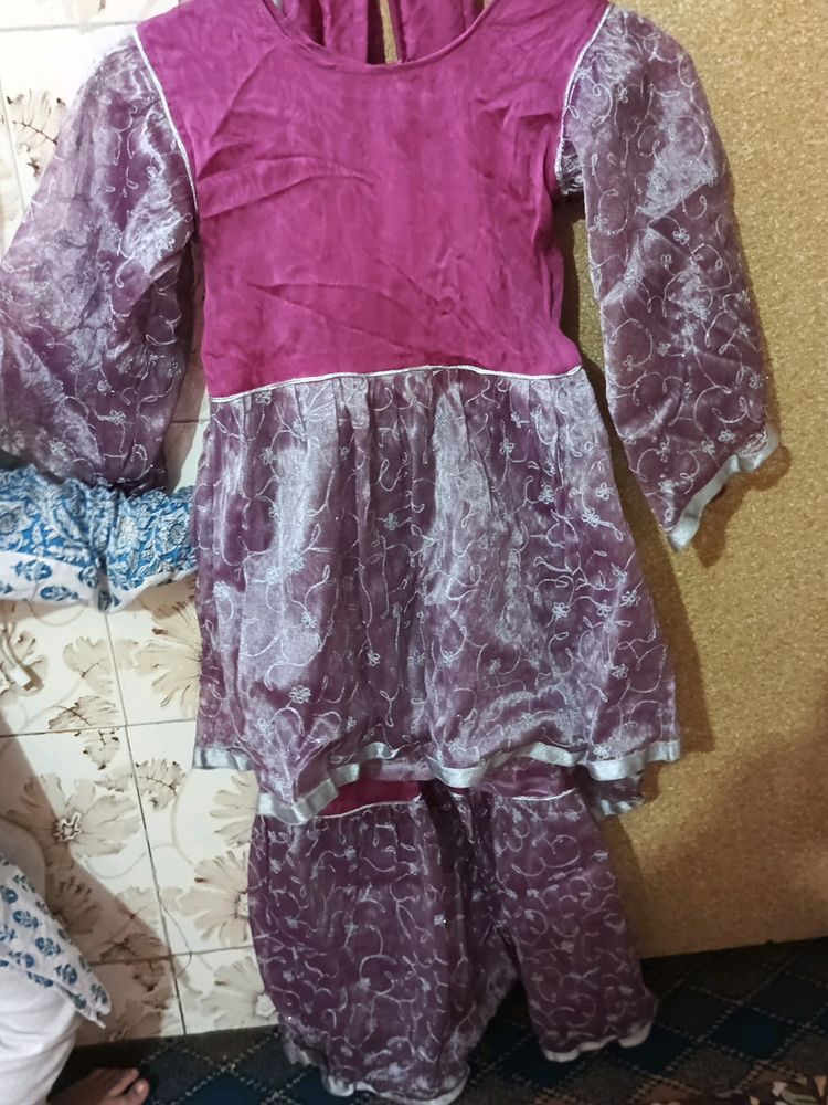 Frock Suit With Garara