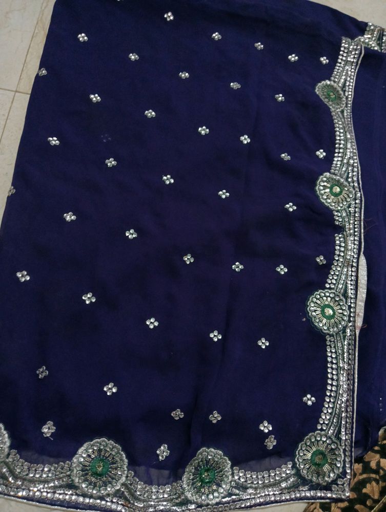 Beutiful Saree For Festival Garba