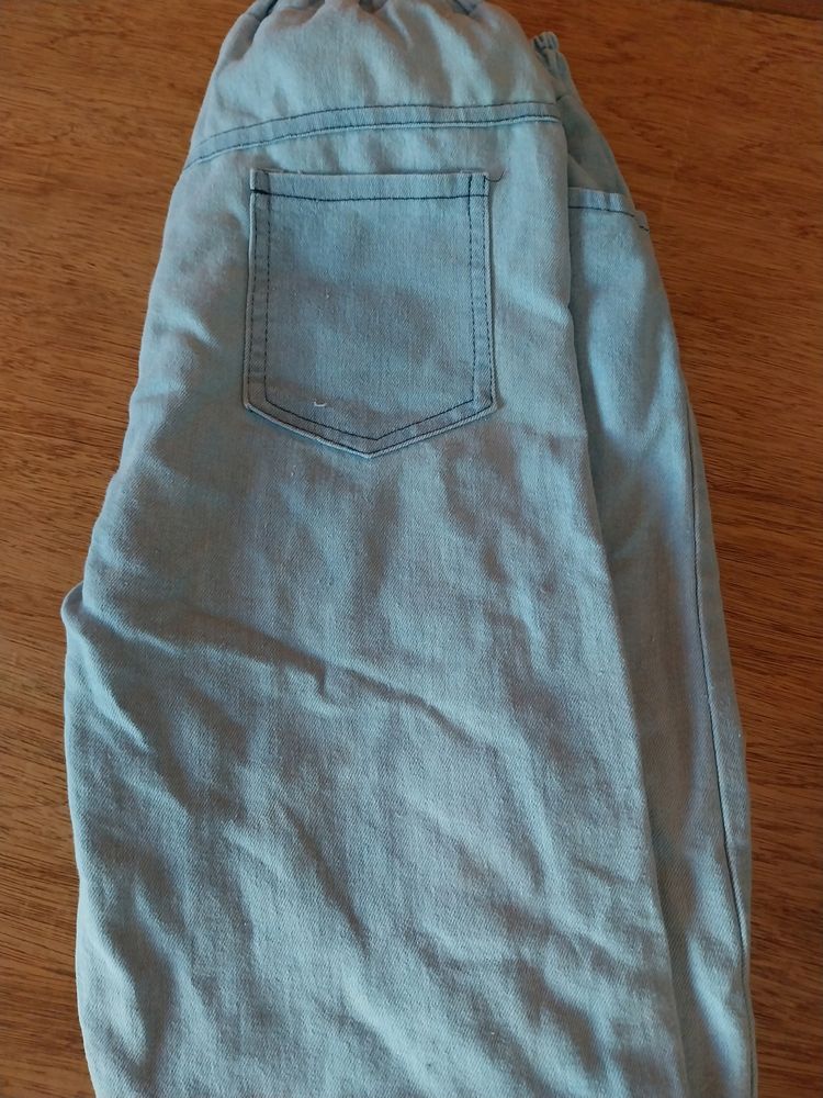 Blue Jogger Jeans