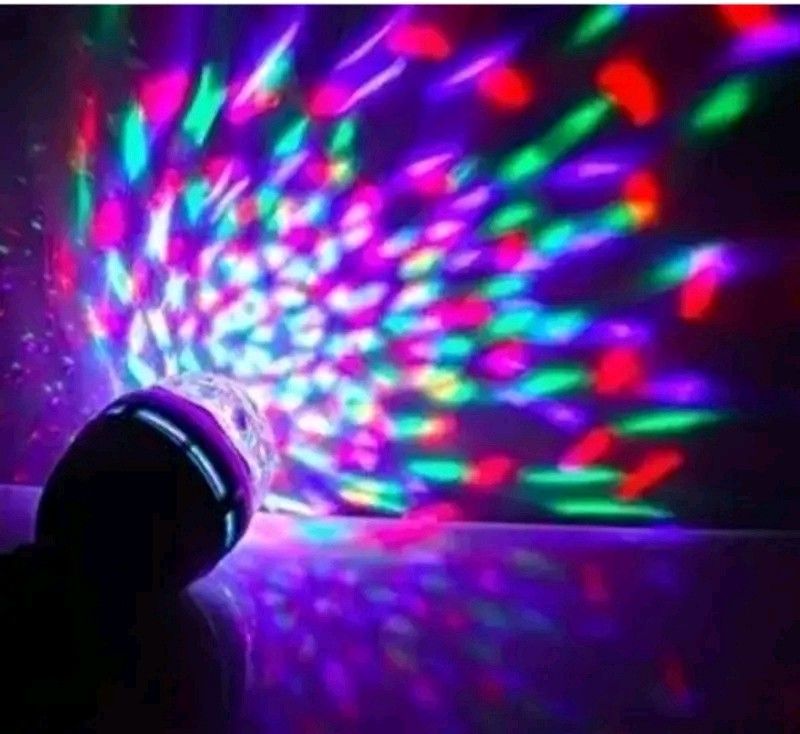 360 Degree Colorful Rotating Decorative LED Bulb