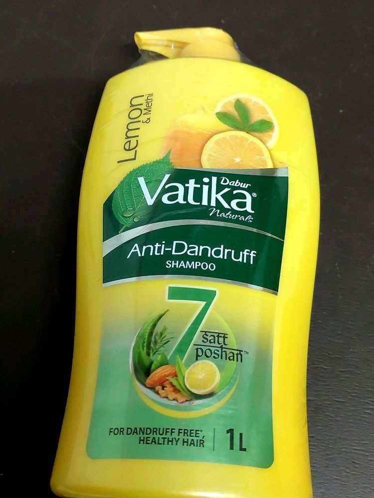 50% Off Dabur Vatika Anti Dandruff Shampoo