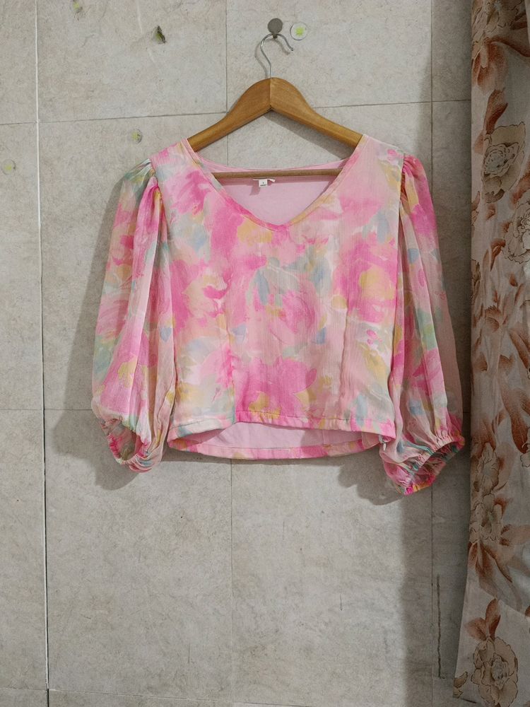 Sera Pink Top