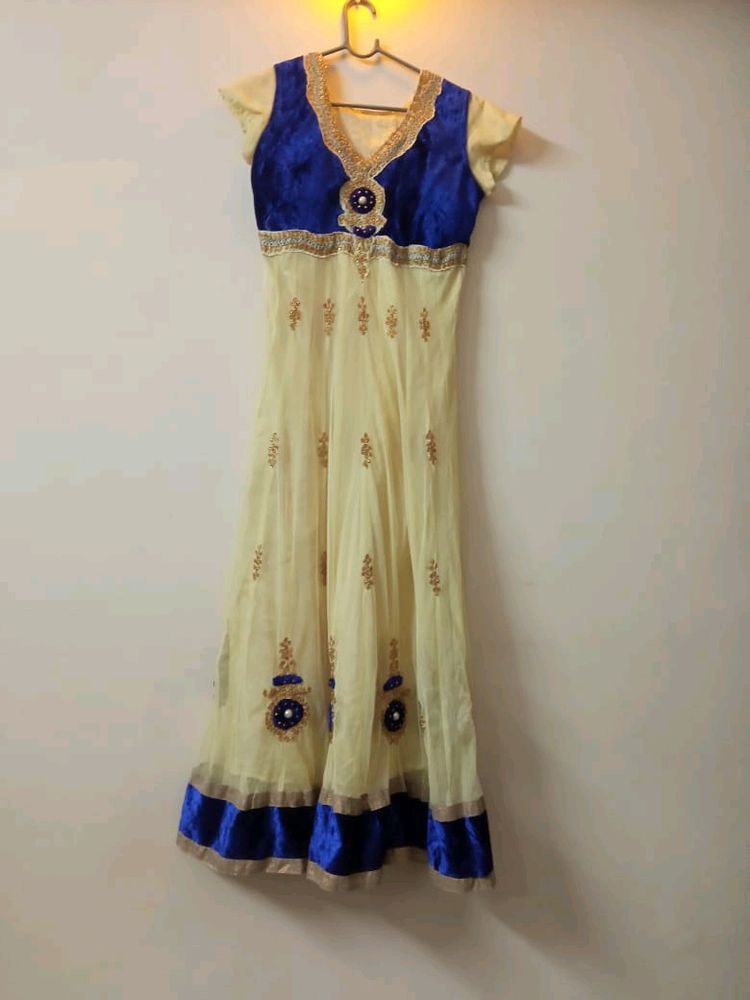 Anarkali Net Dress For Women