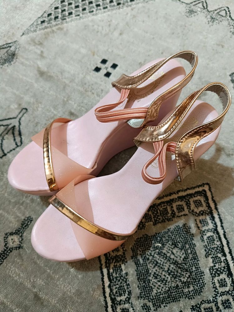 Peach Wedges For Women