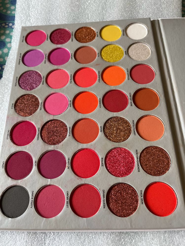 Eyeshadows Palattew Multiple Colour