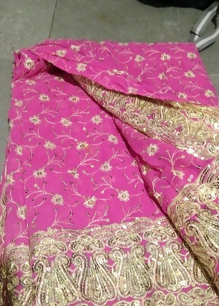 Zari Work Saree