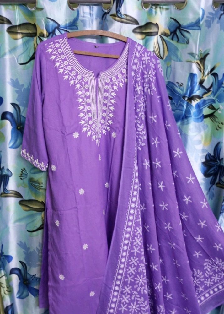 New/Unused Embroidered Kurta Set