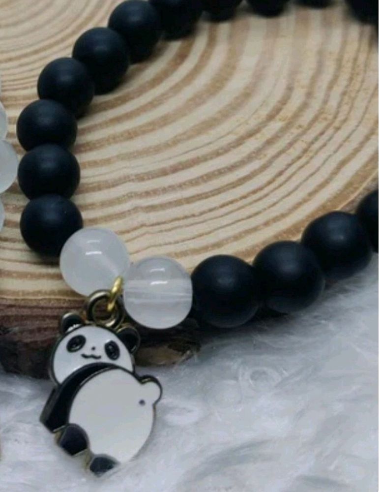 Beautiful Panda Cham Bracelet