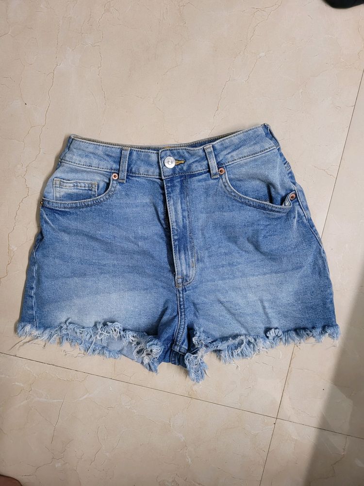 H&m High Waist Shorts