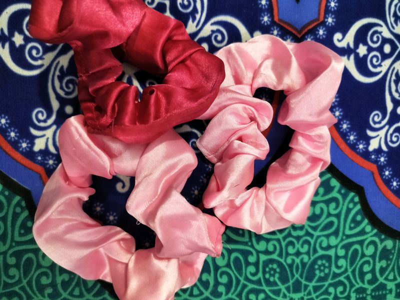 Satin Scrunchies