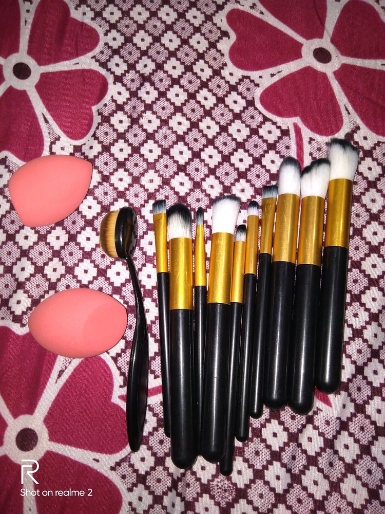 Brush Set Beauty Blender