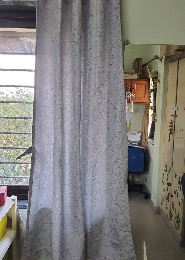 BRAND NEW Grey Window Curtains