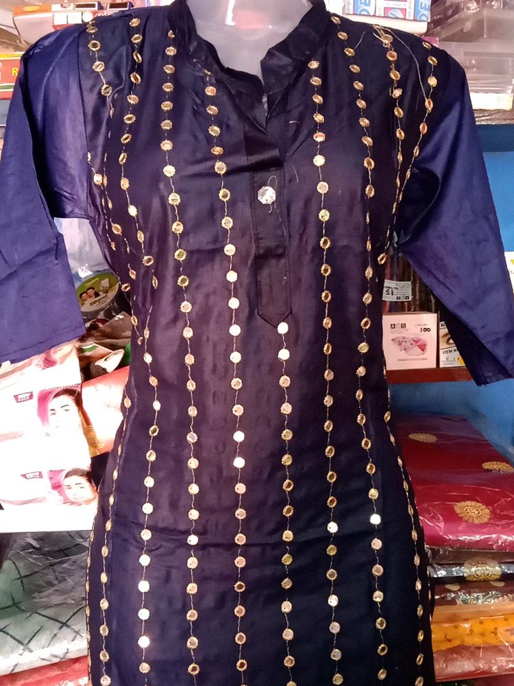 Mirror Work Kurti