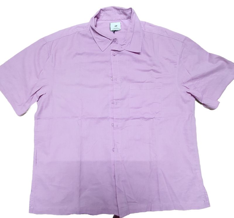 H&M Festive Wear Shirt Pink Colour