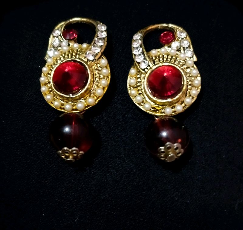 Earrings Combo Of Two Pairs