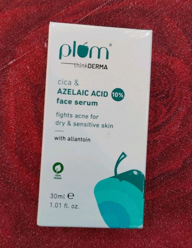 Plum Cica And Azelaic Acid Face Serum