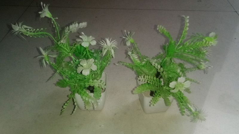 Artificial Flower With Pot