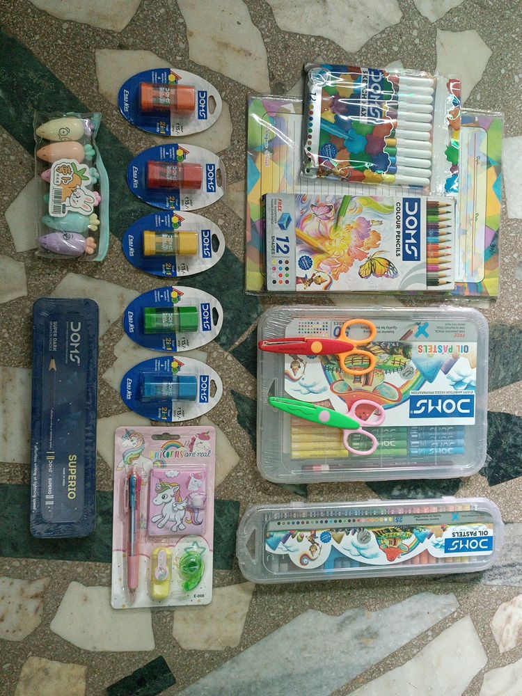 Combo Of Stationery Items