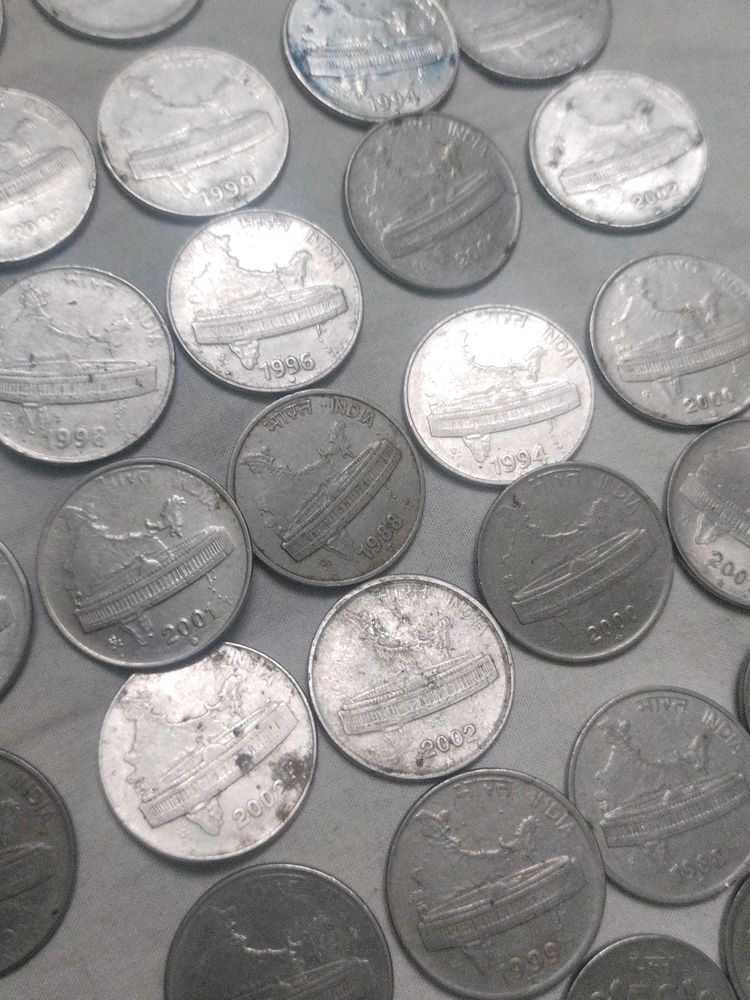 Old 50 Paisa Coins