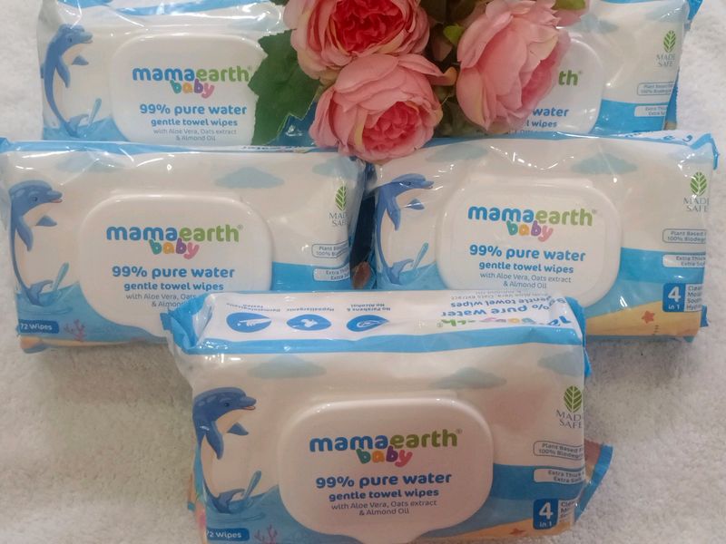 Mamaearth Towel Wipes