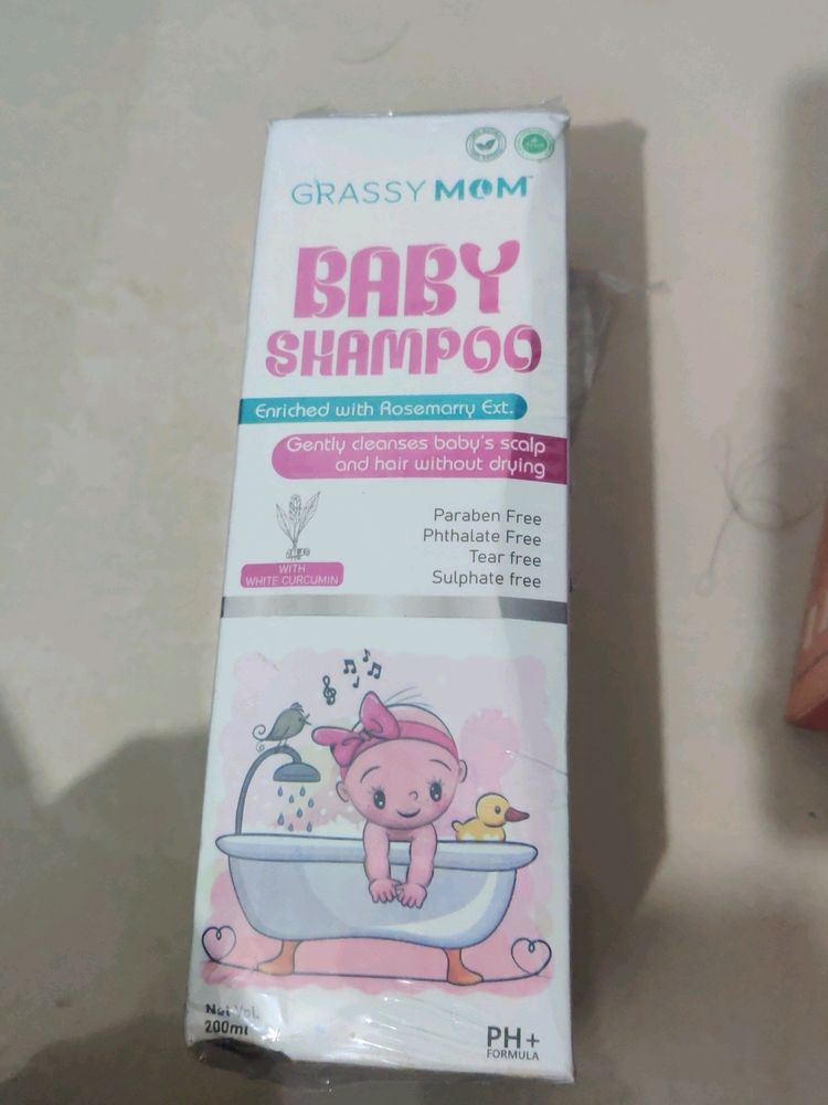 *New* Grassy Mom Baby Shampoo Tear Free