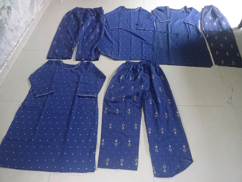 Pack Of 3 Kurta Set