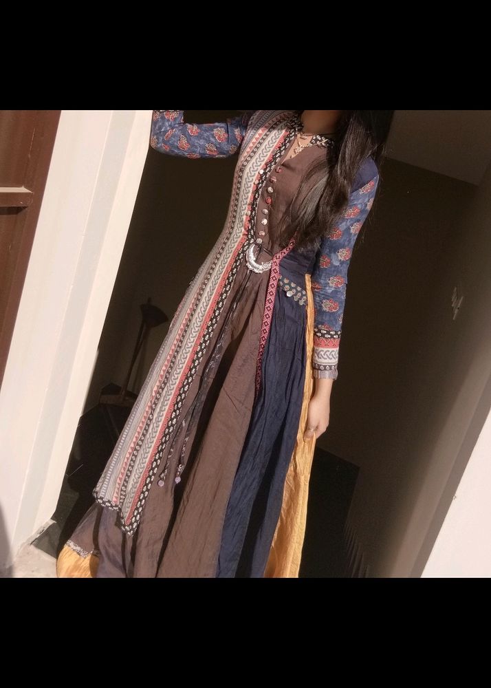 Long Ethnic Gown (Kutchi Style)