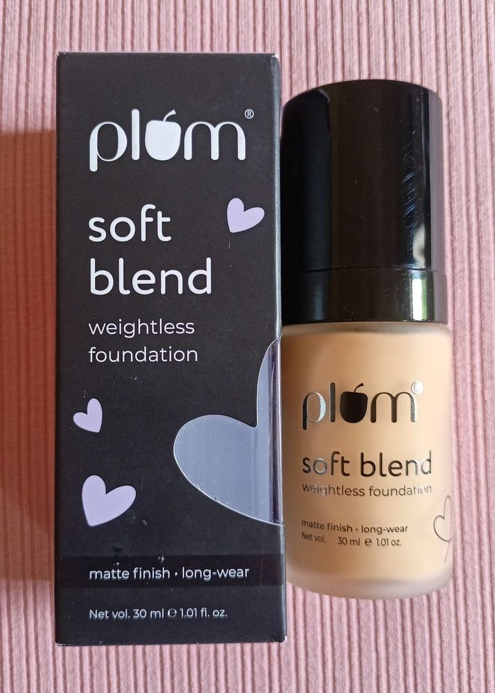 Plum Soft Blend Foundation "125Y Sunset Bronze"