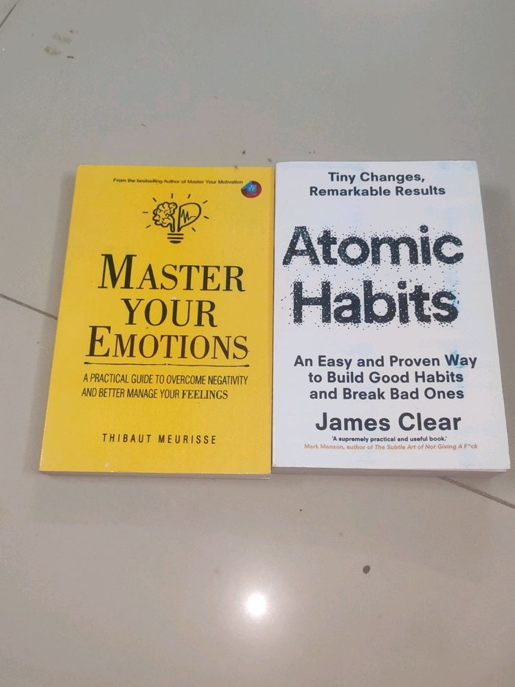 Atomic Habits And Master Your Emotions