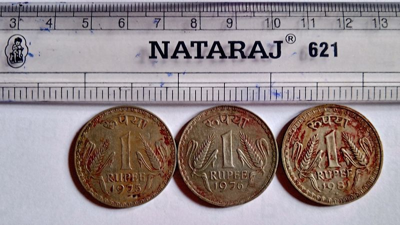 RARE COMMEMORATIVE COIN-OLD ONE RUPEE COIN