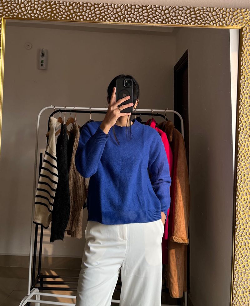 Uniqlo Dark Blue Sweater