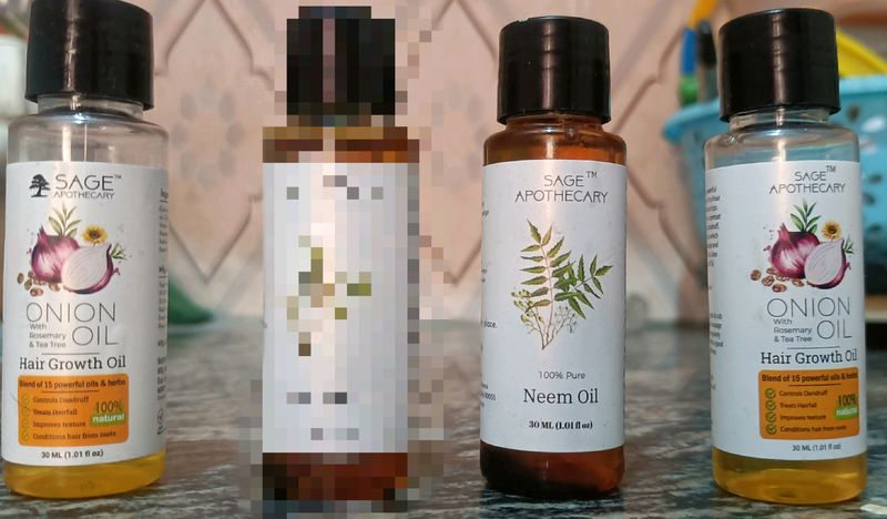 SAGE APOTHECARY HAIR GROWTH OIL