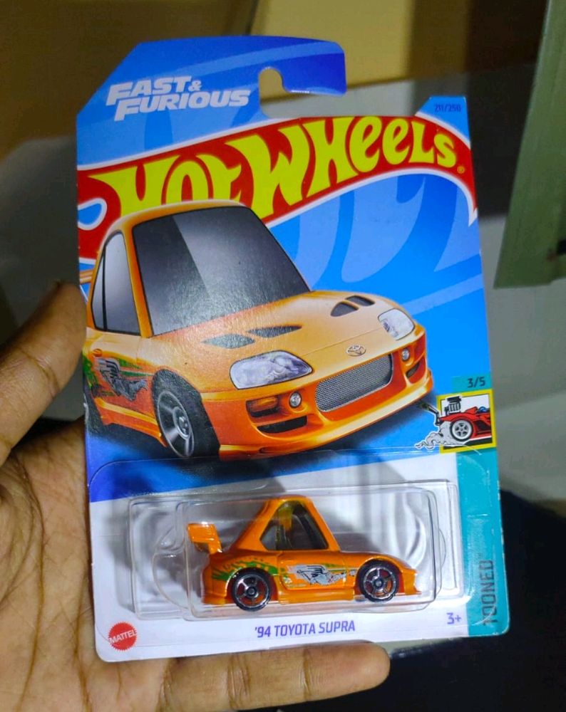 Toyota Supra Fast And Furious Hotwheels Collectables Edition