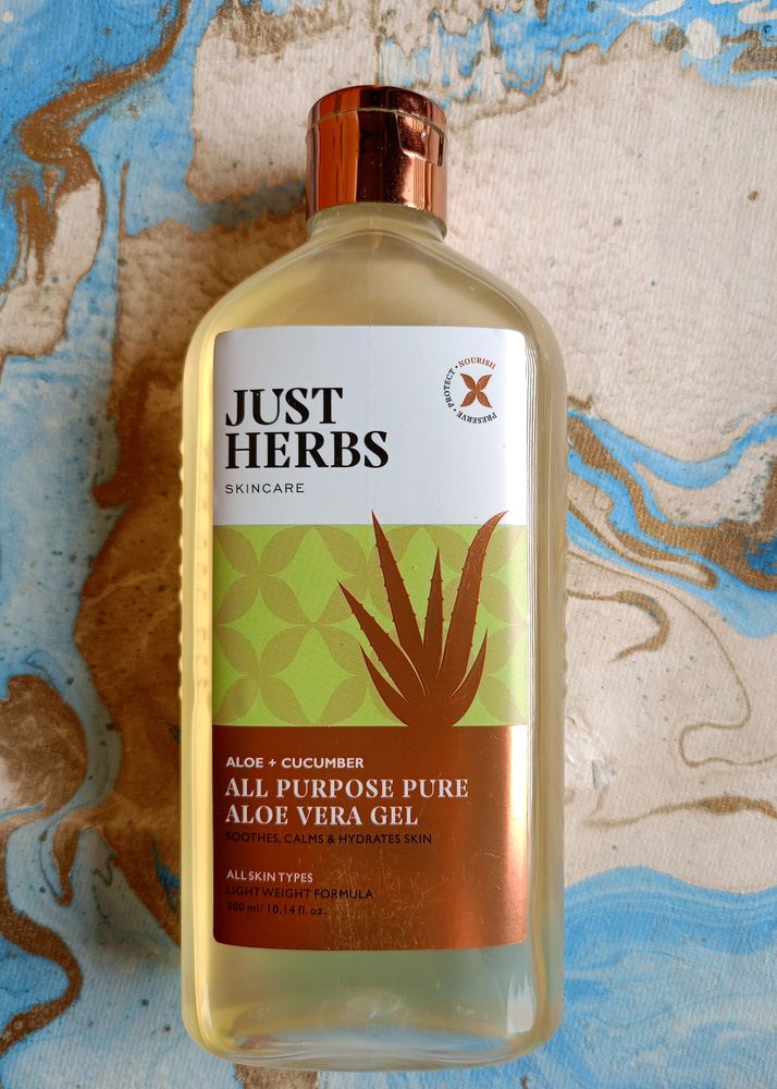 Just Herbs All Purpose Pure Aloevera Gel