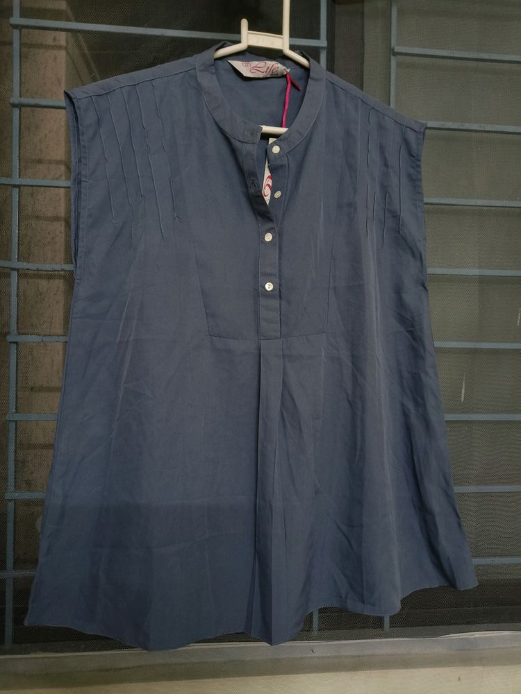 Greyish Blue Tunic