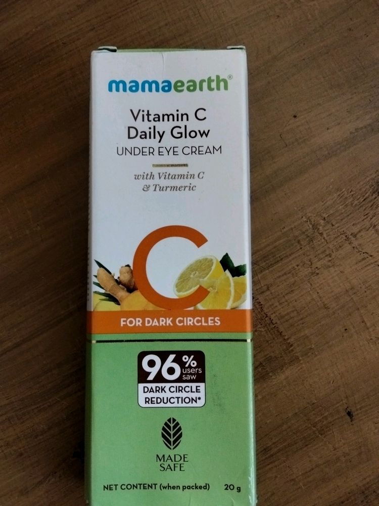 Vitamin C Daily Glow Under Eye Cream For Dark Circles