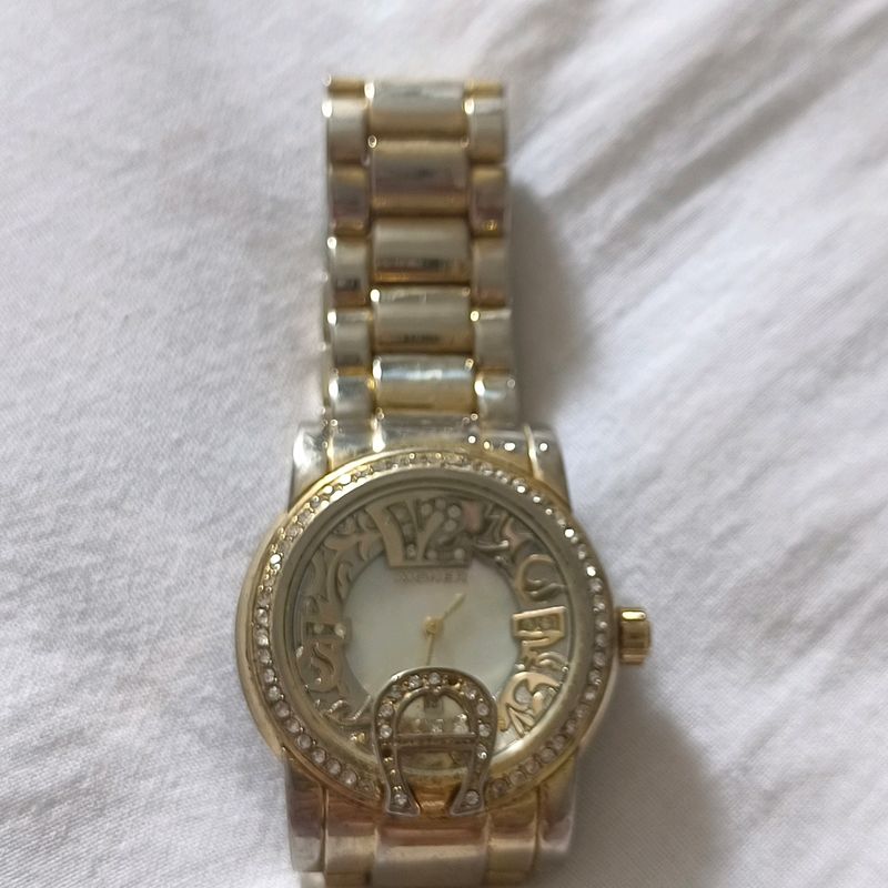 Women Watch With A Written On It