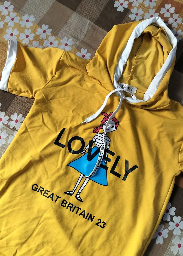 Yellow Hoodie Top💥💖