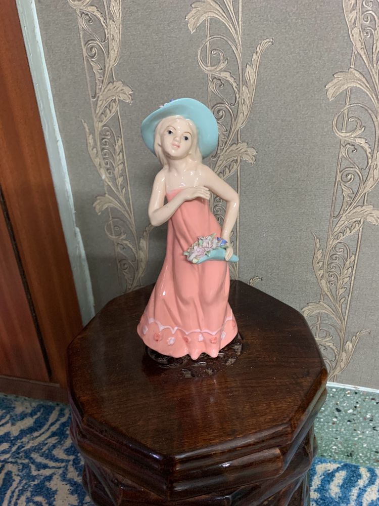 Porcelain Girl Statue