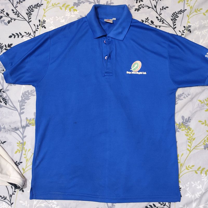 MENS SOLID POLO T - SHIRT