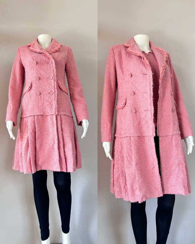 Pink Tweed Dress FIXED PRICE