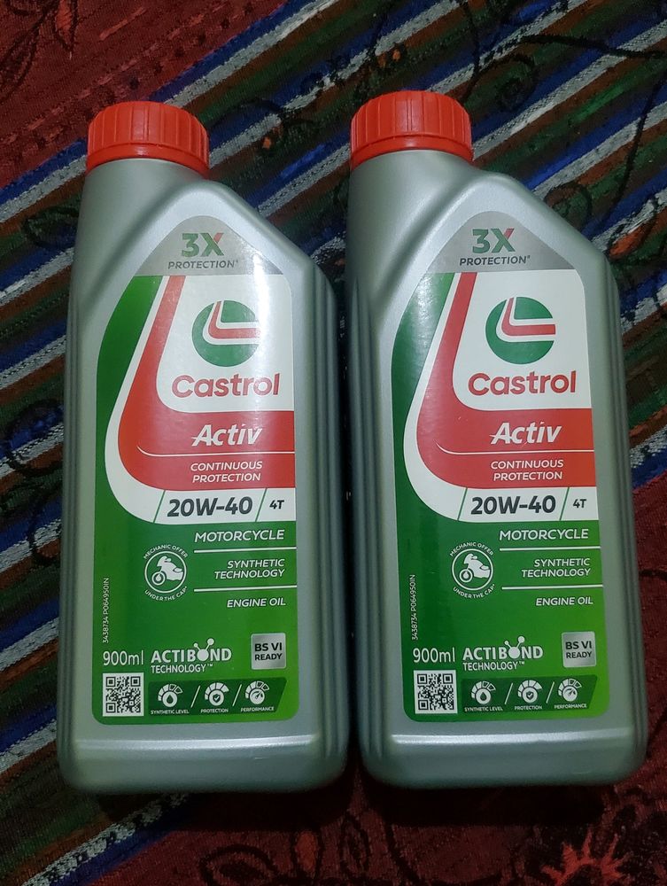 Castrol Oil 900ml(pack Of 2)