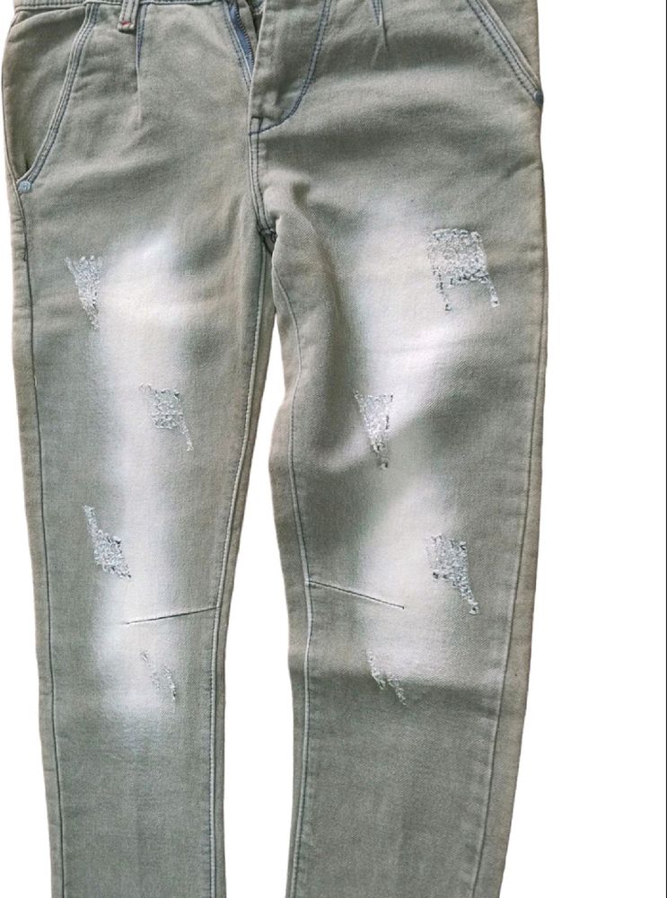 Mens Scrached Jeans 👖