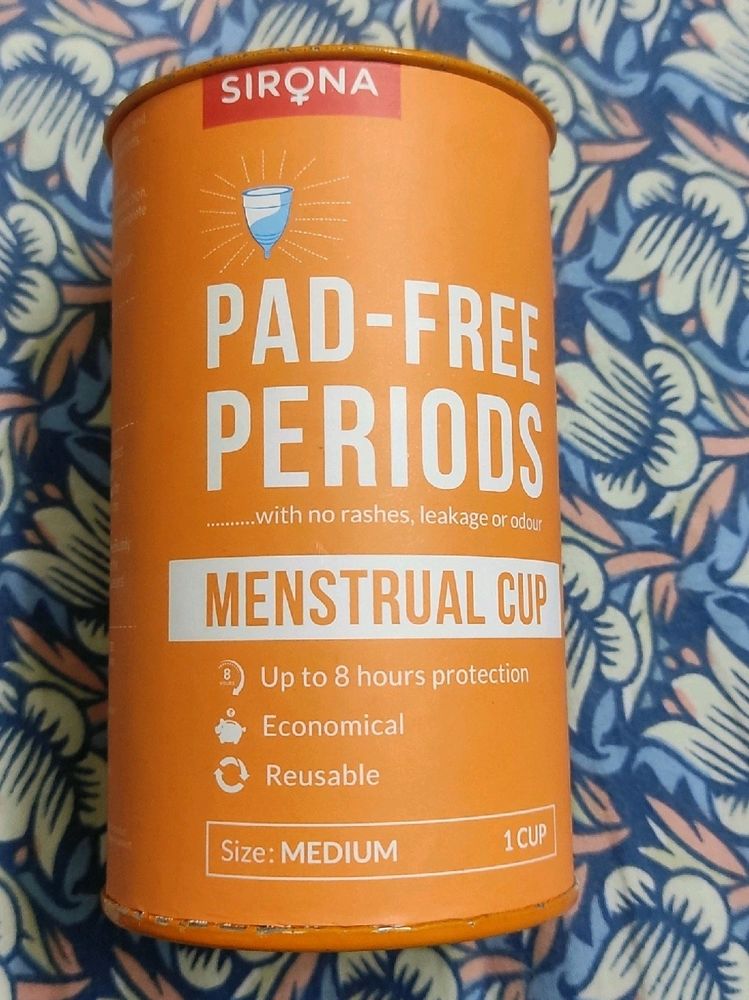 New Sealed Menstrual Cup