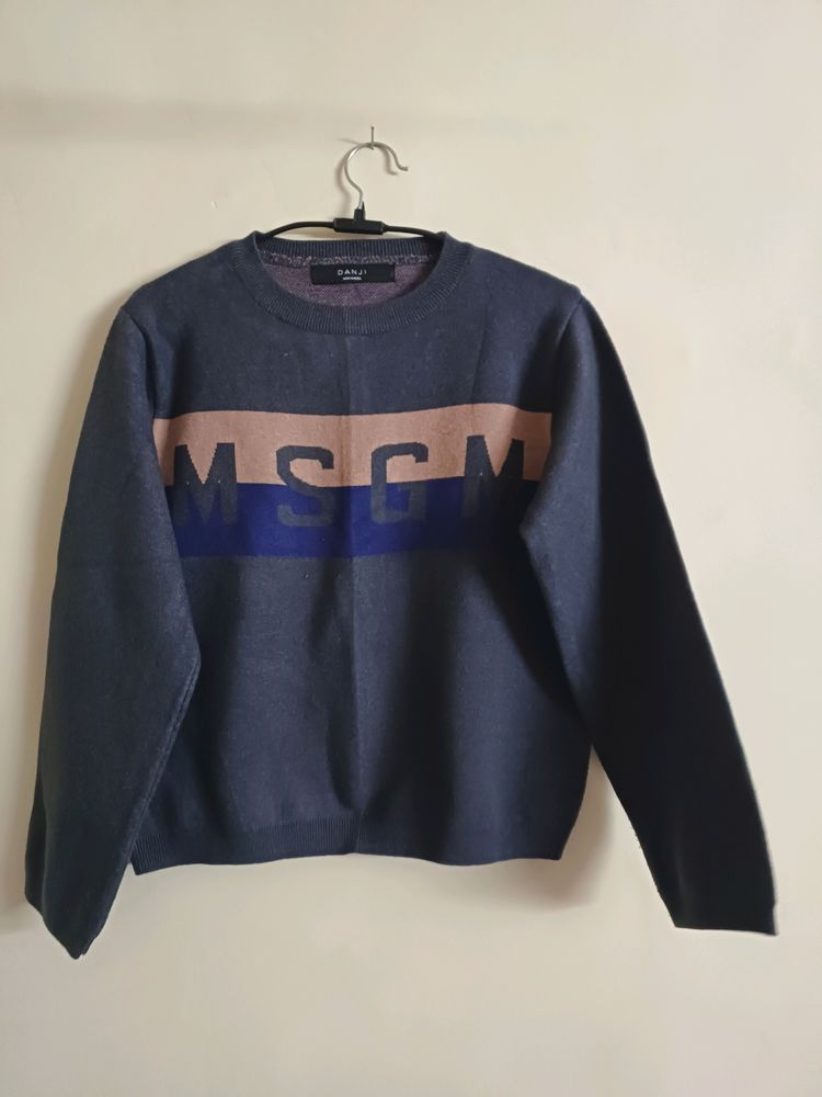 Women Grey Warm Sweatshirt