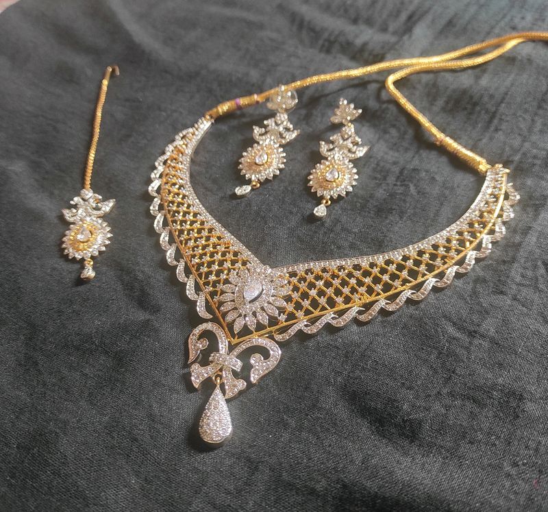 Diamond Necklace Set