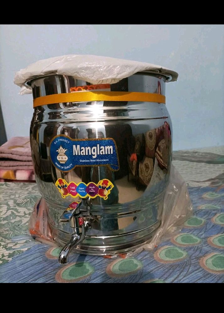 Heavy Stainless steel Water Container