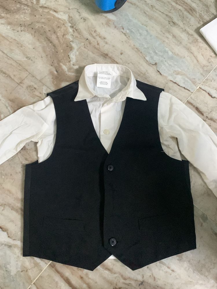 Van Heusen 1shirt 2 Waistcoats