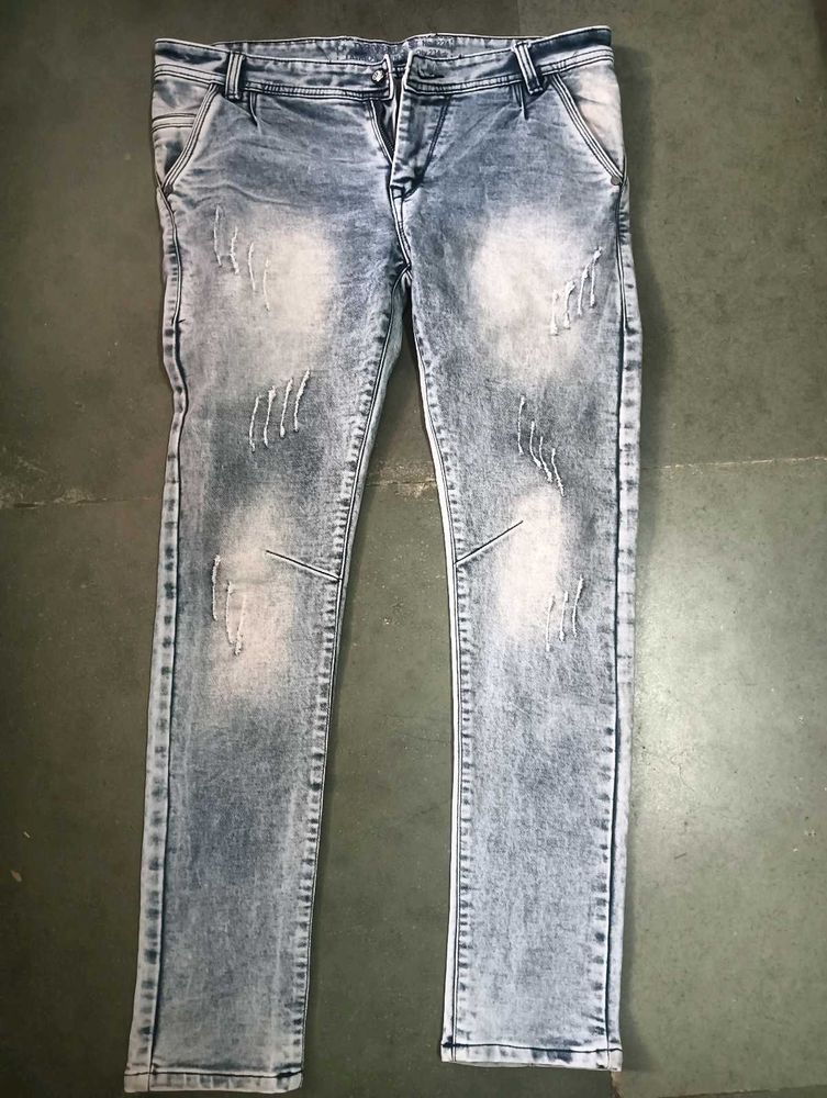 Black Gold Denim Jeans Pant