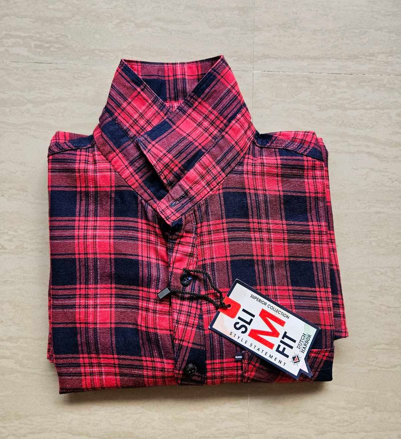 Checks Shirt For Men - Full Sleeves